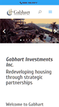 Mobile Screenshot of gabhartinvestments.com